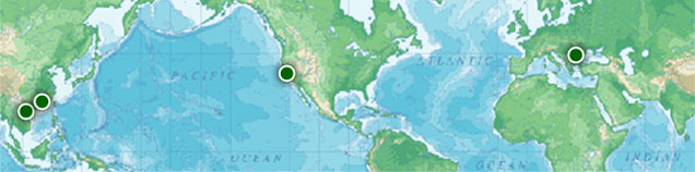 Dynamic Ventures world map